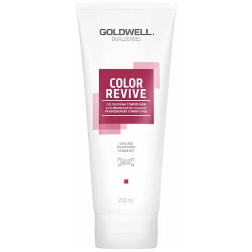 Goldwell оттеночный кондиционер для волос Dualsenses Color Revive Cool Red Холоднй красный, 200 мл goldwell оттеночный кондиционер для волос dualsenses color revive conditioner warm dark blond теплый темный блонд 200 мл