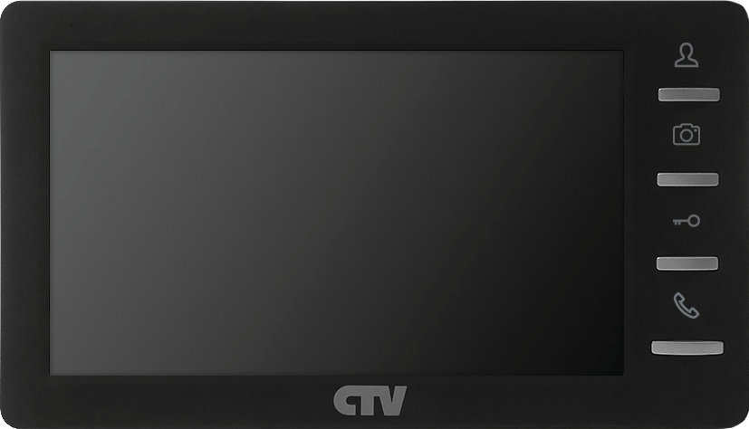 CTV-M1701S Black Монитор видеодомофона