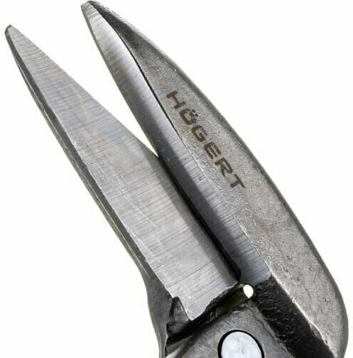 HOEGERT Ножницы для резки листового металла 300 мм, изогнутые - фотография № 6