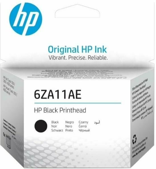 HP Печатающая головка HP 6ZA11AE черный Printhead Inkjet (Tank 115, 315, 319, 410, 415, 419) 8K