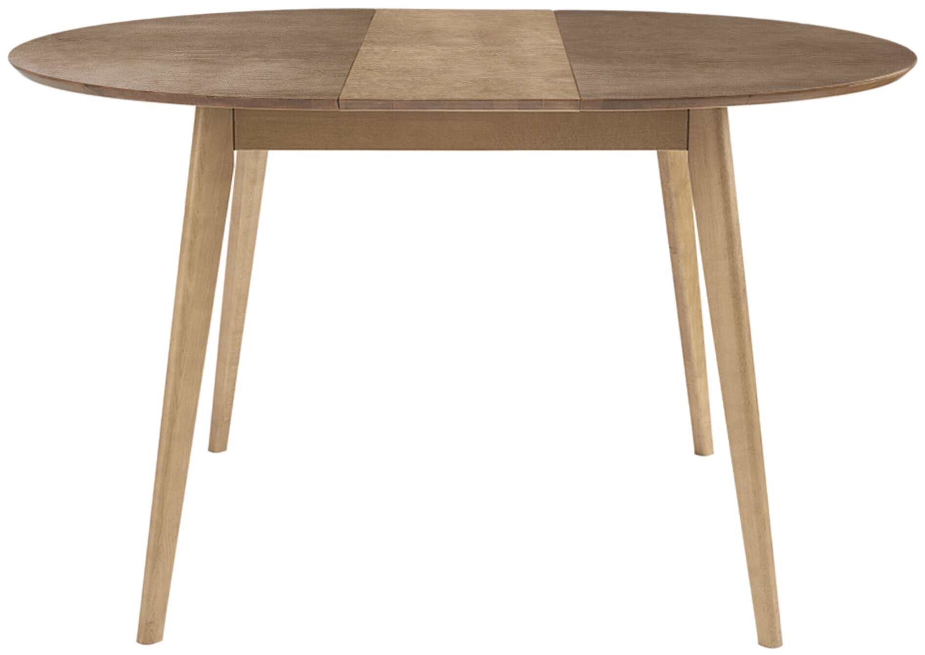 Стол обеденный Орион+ classic (100-130) см круглый, раздвижной, деревянный - Дуб золотой - фотография № 7