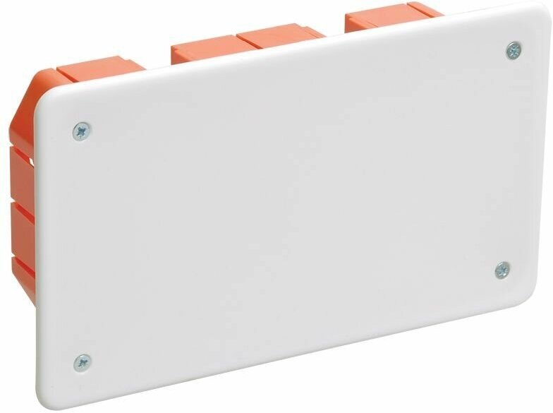 Коробка распаячная КМ41006 172x96x45мм для твердых стен (с саморезами с крышкой) IEK