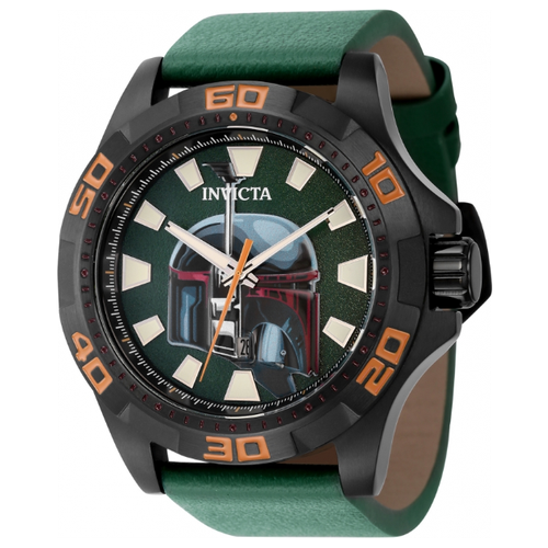 Часы мужские кварцевые Invicta Star Wars Boba Fett 44160