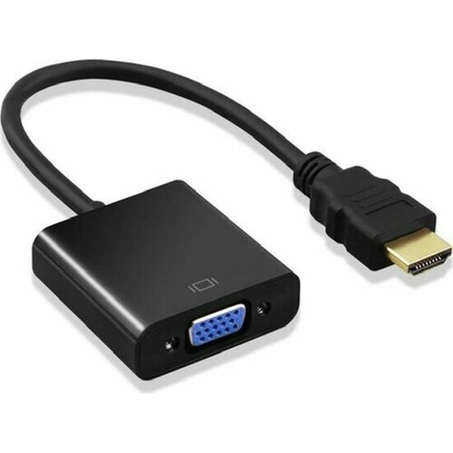 переходник адаптер hdmi to vga white Переходник HDMI to VGA Адаптер Эмулятор монитора.