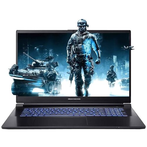 Ноутбук Dream Machines G1650-17KZ85 i7-12700H 16Gb SSD 500Gb NVIDIA GTX1650 4Gb 173 FHD WVA Cam 5335Втч No OS KBD RUENG Черный G1650-17KZ85 10525000₽