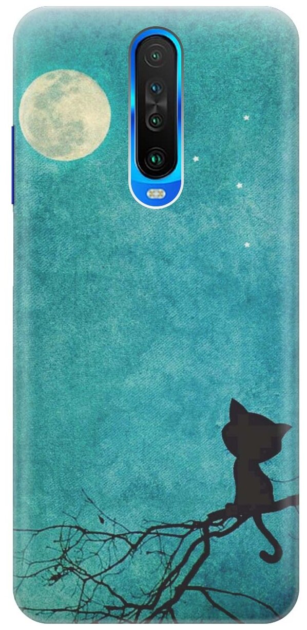 RE: PA Чехол - накладка ArtColor для Xiaomi Redmi K30 с принтом "Котенок и луна"