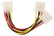 Разветвитель Cablexpert Molex - 2 x Molex (CC-PSU-1), 0.15 м, разноцветный
