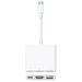 USB-концентратор Apple Digital AV Multiport (MUF82ZM/A), разъемов: 2, белый