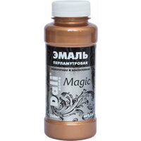 Декоративная перламутровая эмаль Magic бронза, флакон 0,25 л