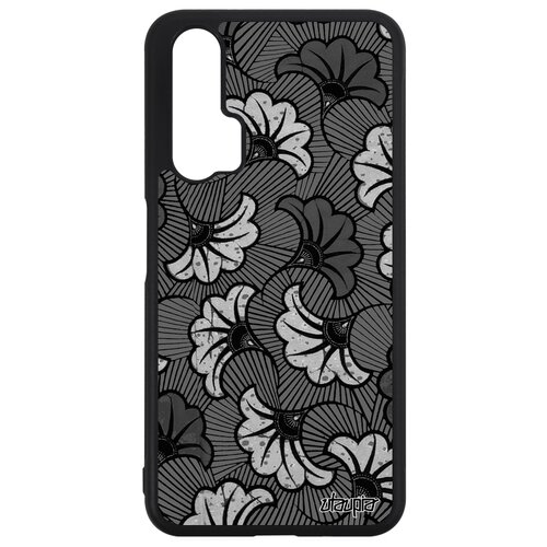 фото Чехол на смартфон huawei nova 5t, "африканский принт" мотив цветы utaupia