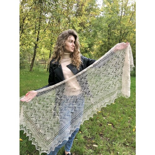 фото Шейный платок , бежевый нет бренда