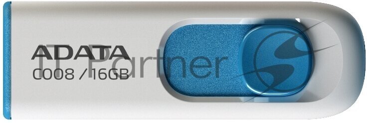 Флэш-накопитель USB2 16GB WH/BLUE AC008-16G-RWE A-DATA