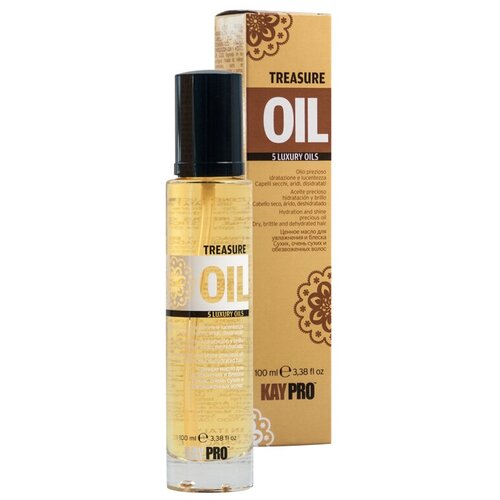 KayPro 5 Luxury Oils Увлажняющее драгоценное масло для волос, 100 мл