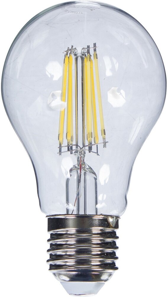 Лампа светодиодная Filament груша 10(100)W Е-27 А-60 тип UNEL sky белый свет UL-00002626 - фотография № 6