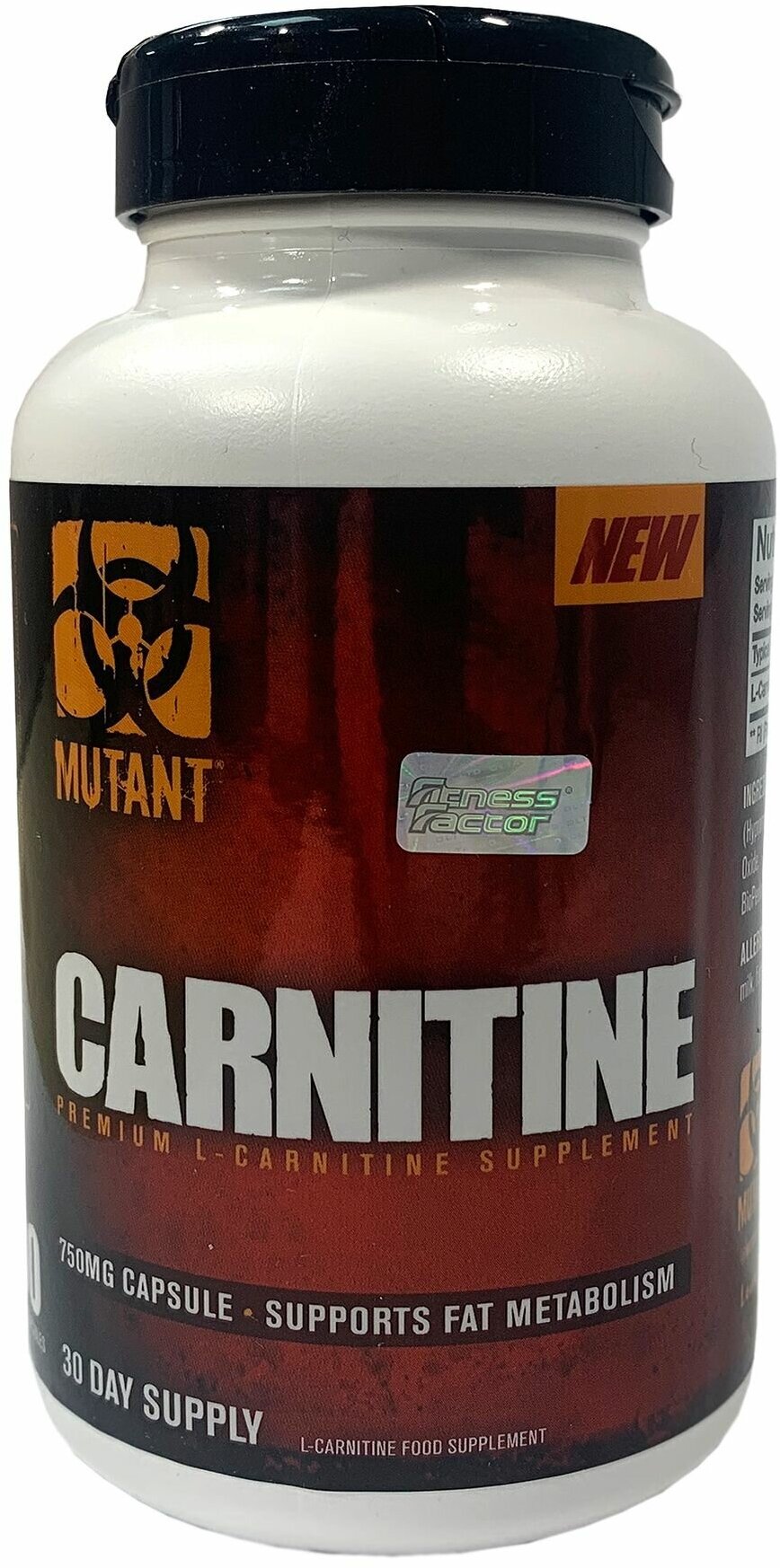 Л-карнитин Mutant Carnitine 90 caps