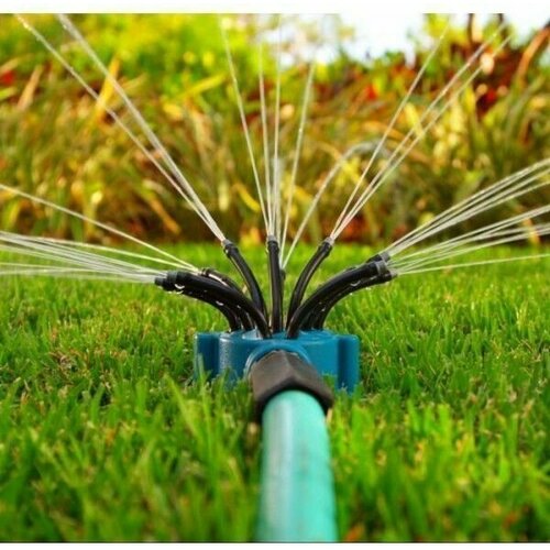 Ороситель садовый спринклер для газона Multifunctional Sprinkler 360