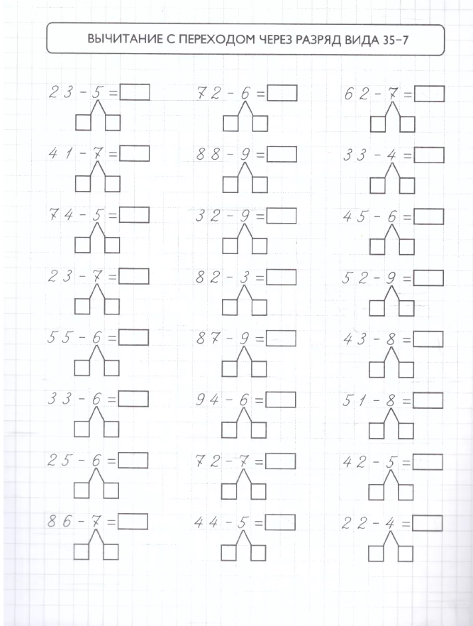 Тренажер по математике. Сложение и вычитание в пределах 100 - фото №2