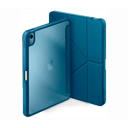 Чехол Uniq Moven (с держателем для стилуса) Capri Blue для iPad Air 10.9 (2022/2020) чехол uniq moven с держателем для стилуса ivory для ipad air 10 9 2022 2020