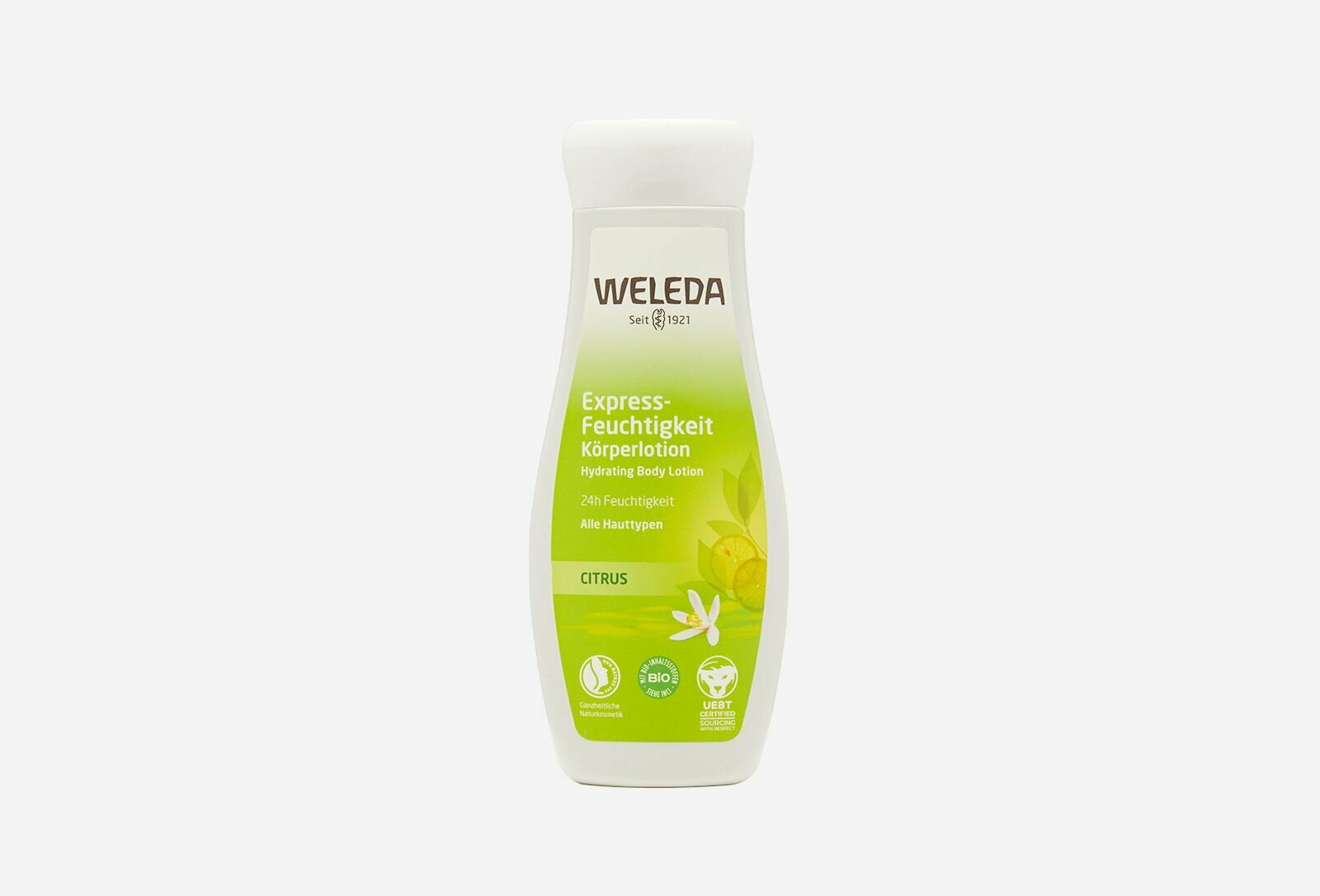 Цитрусовое освежающее молочко для тела weleda citrus refreshing body lotion