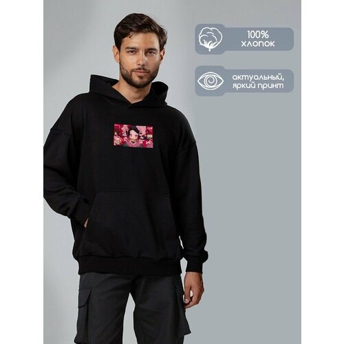 фото Худи hypnotica, размер xs, черный