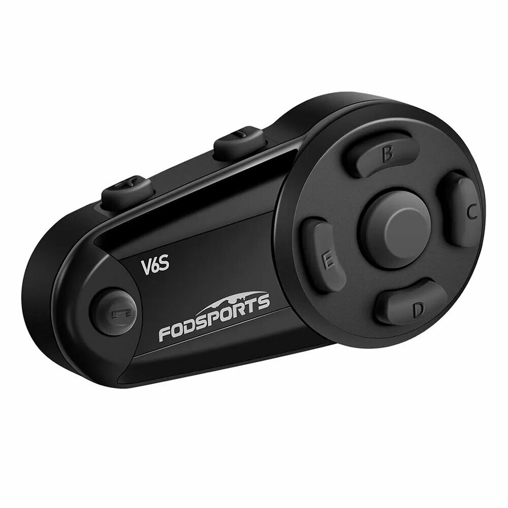 Мотогарнитура для шлема Fodsports V6S Bluetooth 50