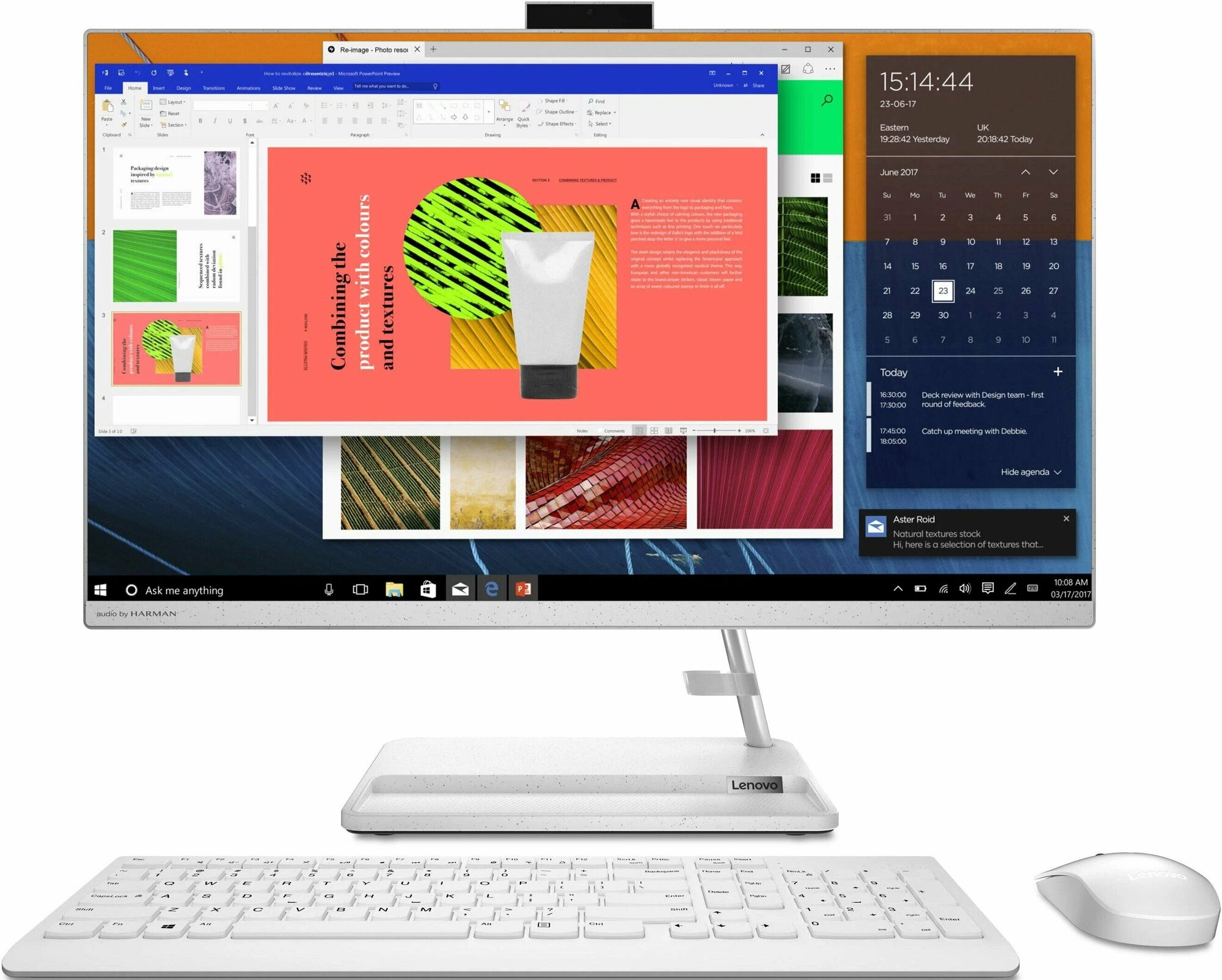 Моноблок Lenovo IdeaCentre 3 27ITL6 F0FW00S6RU (27", Core i5 1155G7, 8 ГБ/ SSD 256 ГБ, Iris Xe Graphics) Белый