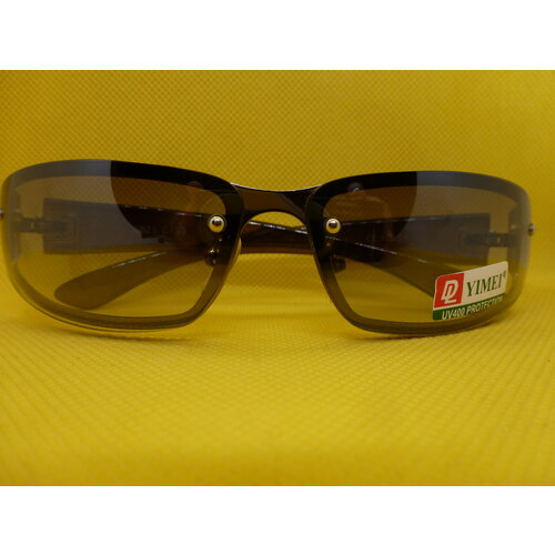 солнцезащитные очки yimei 20398181240 коричневый бежевый Солнцезащитные очки YIMEI 6003538181240, коричневый, черный