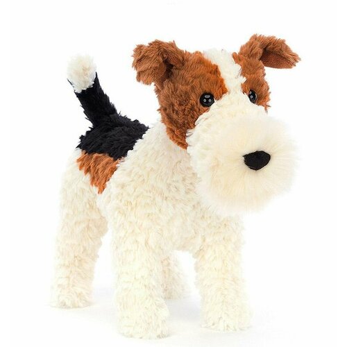 Мягкая игрушка Jellycat Hector Fox Terrier в виде плюшевой собачки