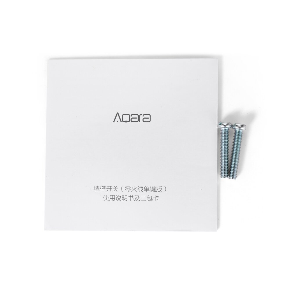 Умный выключатель Xiaomi Aqara Smart Wall Switch (WXKG06LM) - фото №19