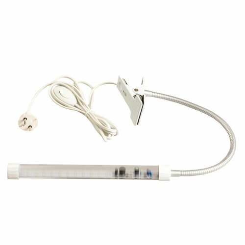 Cветодиодный светильник станочный пром (36V) с выключателем, с клипсой