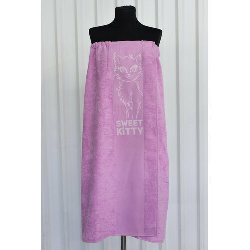 Парео женское Sweet kitty, Светло-сиреневый