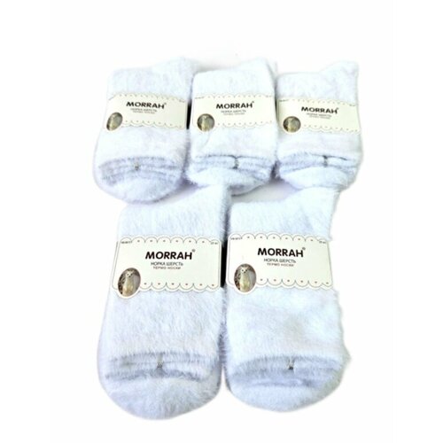 фото Носки morrah, 5 пар, размер 36-41, белый