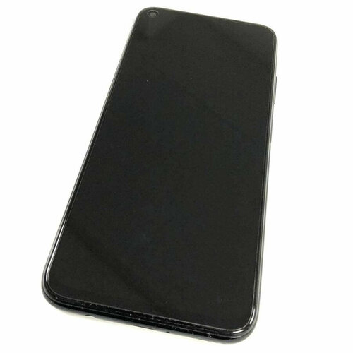 Дисплей для Huawei P40 Lite (JNY-LX1, Original) в сборе с сенсорным стеклом, корпусом и аккумулятором Черный (Midnight Black) дисплей в сборе с сенсорным стеклом корпусом и аккумулятором для huawei mate 20 lite original черный