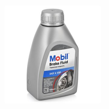 Тормозная жидкость Mobil Brake Fluid DOT4 ESP, 500 мл - фото №7