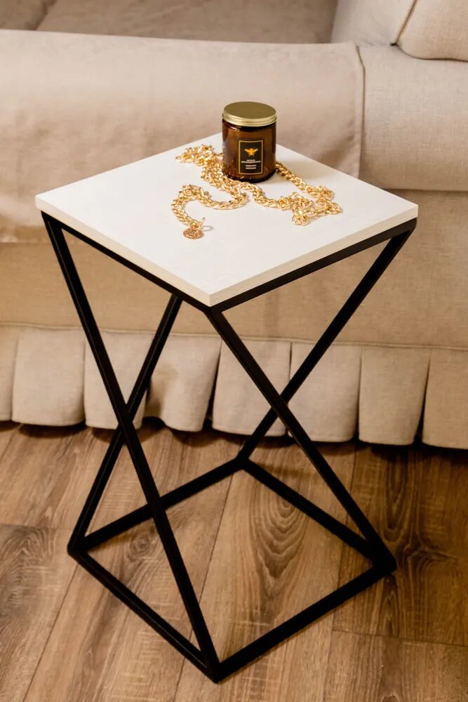 фото Журнальный приставной столик в стиле Лофт LoftComplect