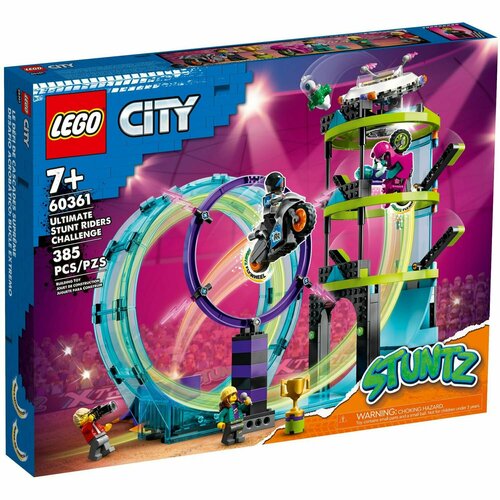 Конструктор Lego City Ultimate Stunt Riders Challenge 60361 конструктор lego city shark attack stunt challenge 122 pcs