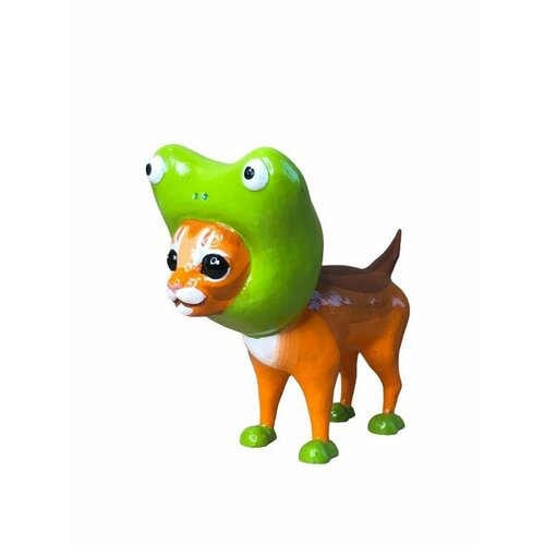 Кот в костюме лягушки / Не мягкая игрушка cat frog ребенку