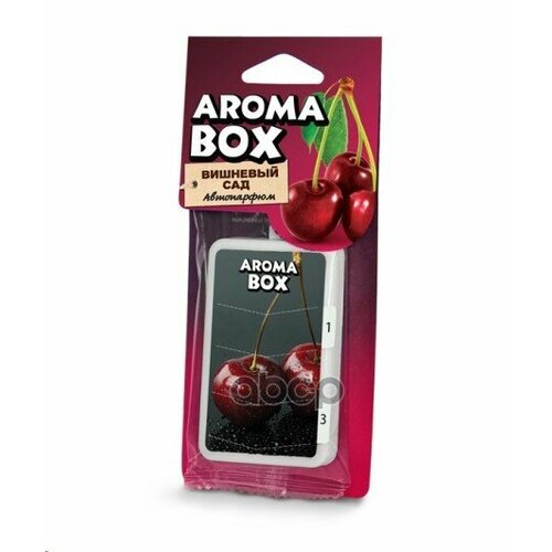 Ароматизатор Подвесной Картон Высококапиллярный (Вишневый Сад) Aroma Box Fouette Fouette арт. B-2