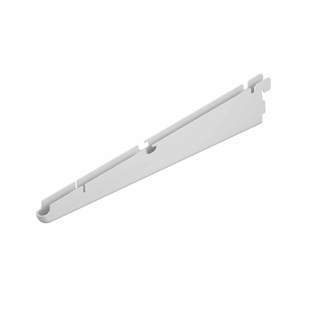 фото Кронштейн под металлическую полку 334 мм белый Larvij