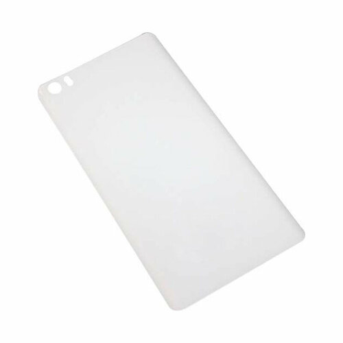 Задняя крышка для Xiaomi Mi Note белая (стекло)