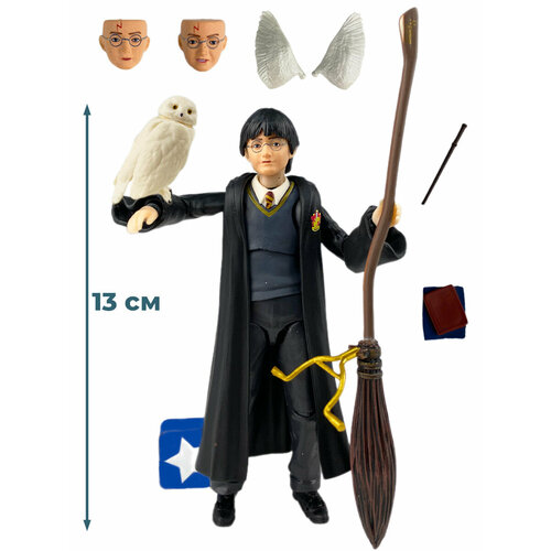 Фигурка Гарри Поттер Harry Potter (аксессуары, 13 см) фигурка harry potter harry potter with hedwig 15 см
