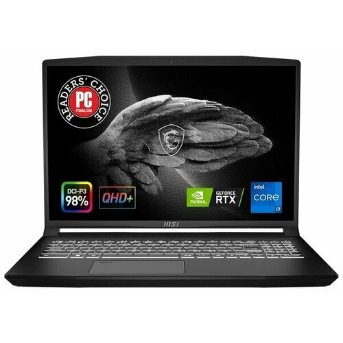 Ноутбук MSI Creator M16 16 z QHD Intel Core i7 13620H 32 GB RAM DDR5 NVIDIA GeForce RTX 4060 1TB SSD Windows 11 Home B13VF-453US 16780000₽