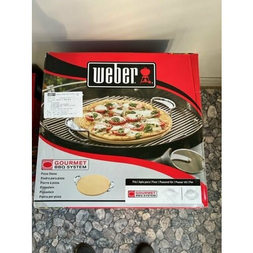 weber gbs решетка с планчей weber 8858 Камень для пиццы Weber GBS