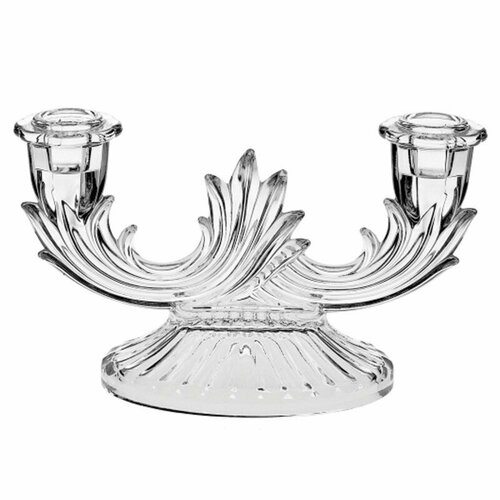 Подсвечник двух рожковый 21 см 5899₽