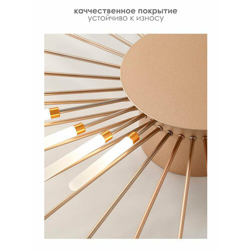 Люстра потолочная светодиодная для гостиной и спальни