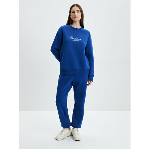 фото Брюки zarina, размер xs (ru 42)/170, синий