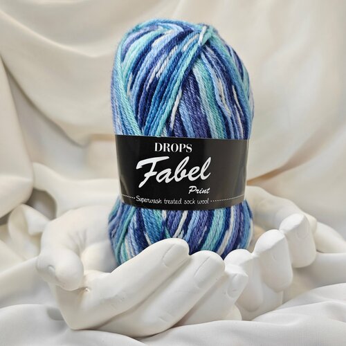 Пряжа Drops Fabel №522 - 75% шерсть, 25% полиамид 1 моток