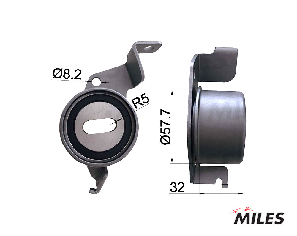 MILES Ролик ремня ГРМ для MITSUBISHI CARISMA 1.6/1.8 95-06