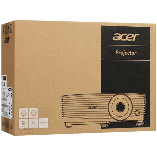 Проектор Acer X1229HP, 1024х768, 20000:1, 4800lm, черный (mr.juj11.001) - фото №17