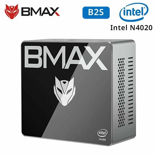 Мини ПК (неттоп) BMAX Intel Celeron N4020 / RAM 6 ГБ / SSD 128 ГБ / Intel UHD Graphics 600 / Windows 11 Home